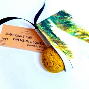 Shampoing solide bio cheveux blonds- IDMOS