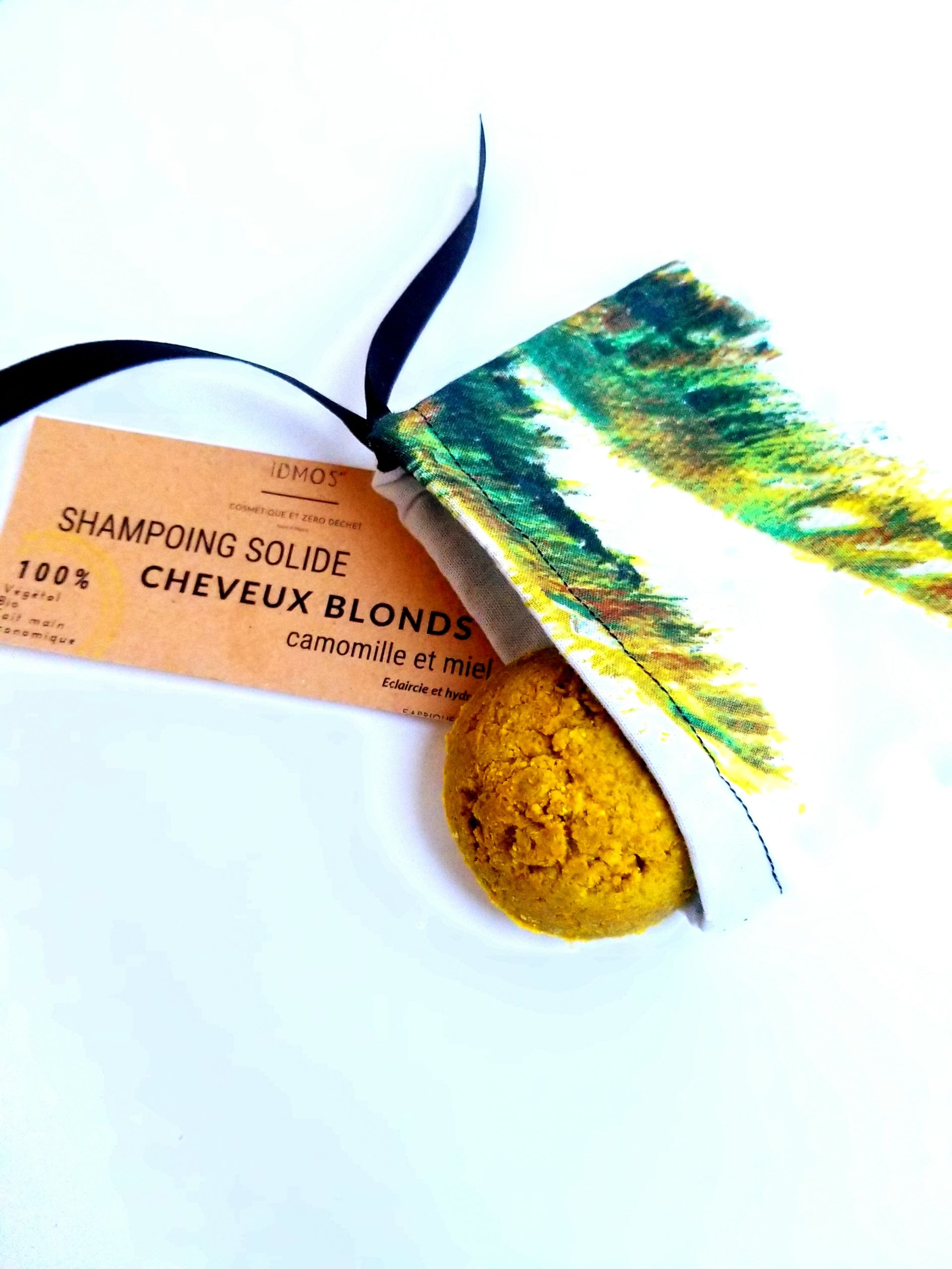 Shampoing solide bio cheveux blonds- IDMOS