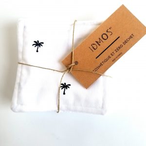 7 lingettes réutilisables et lavables - IDMOS